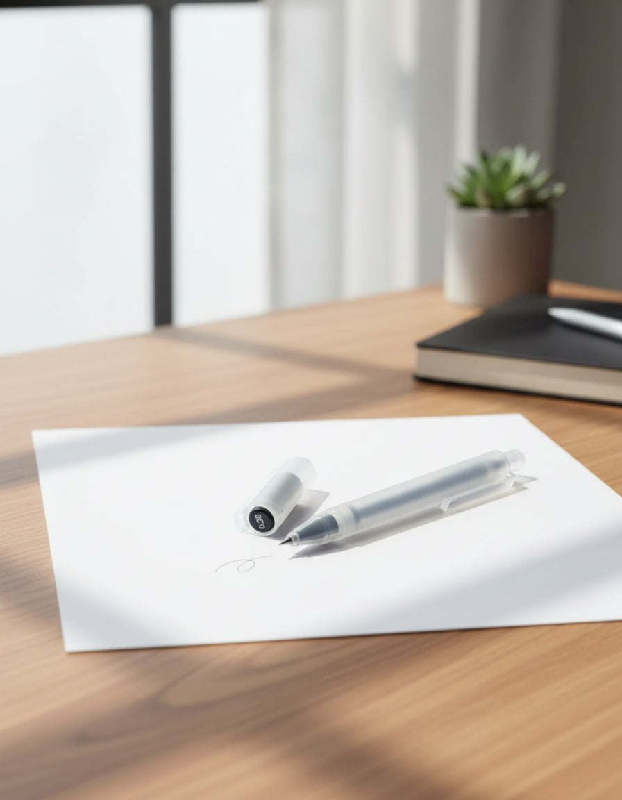 MUJI Gel Pen 0.38MM - Unique Bunny