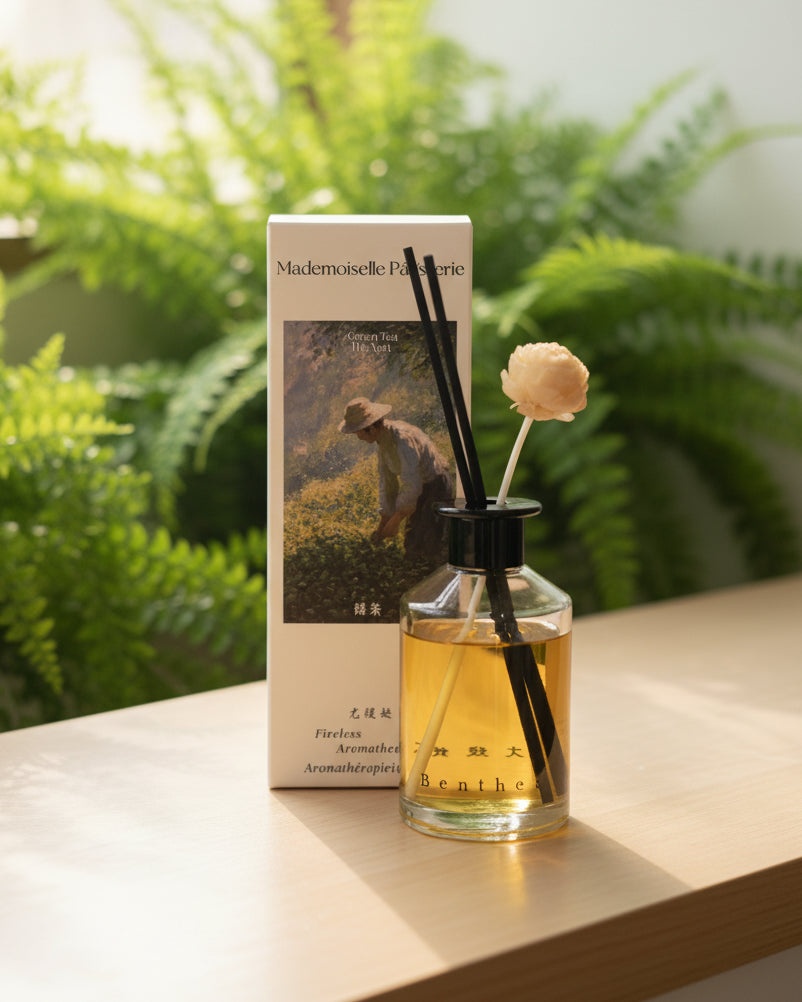 Mademoiselle Patisserie Green Tea Fireless Aromatherapy - Unique Bunny