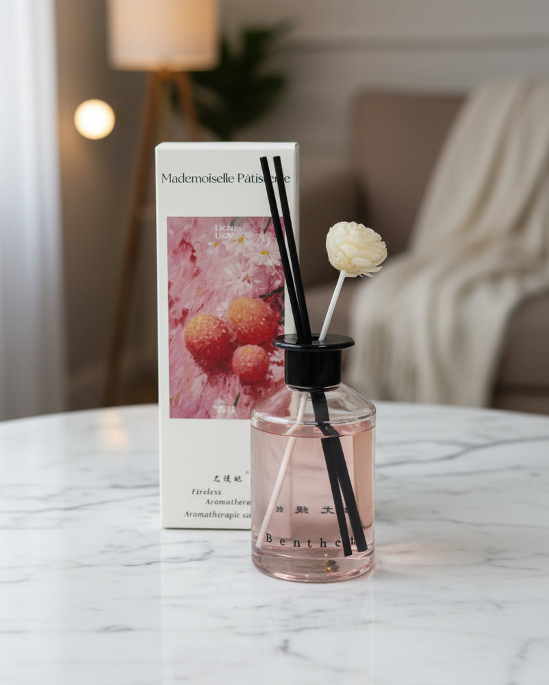 Mademoiselle Patisserie Litchi Fireless Aromatherapy - Unique Bunny