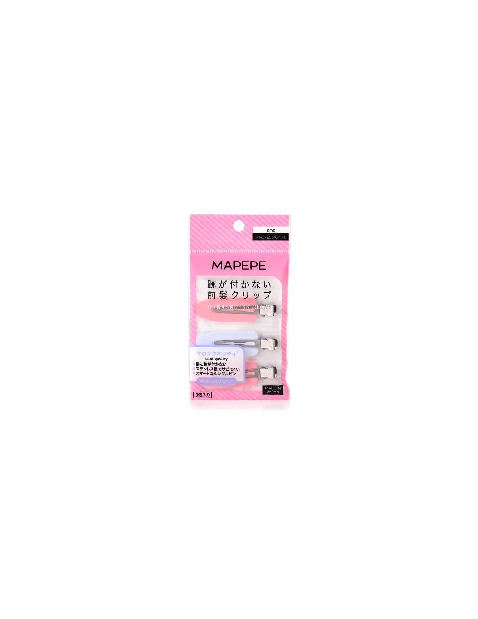 Mapepe Creaseless Clips 3PCS - Unique Bunny