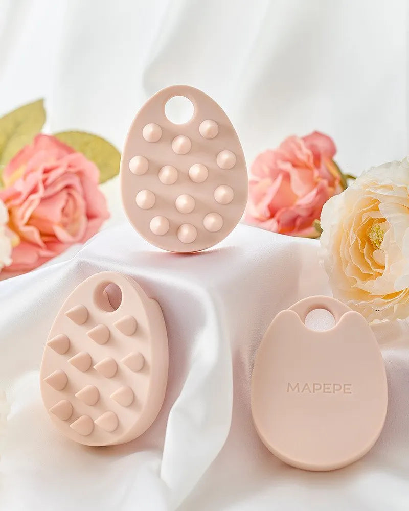 Mapepe Relaxing Scalp Care Brush | Soft - Unique Bunny