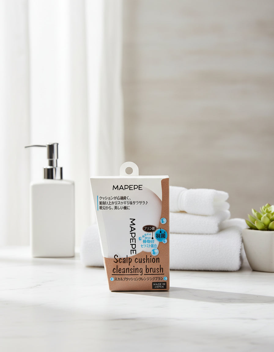 Mapepe Scalp Cushion Cleansing Brush - Unique Bunny