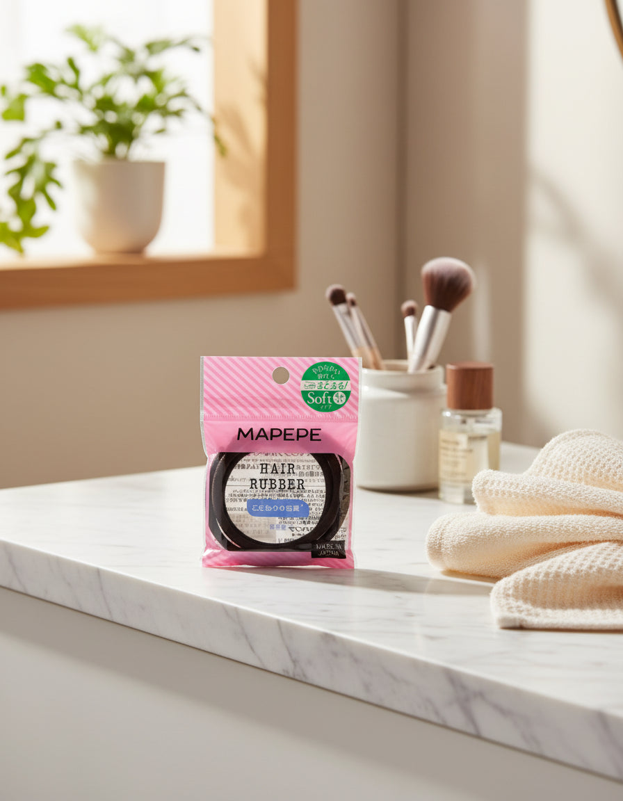 Mapepe Soft Hair Rubber 4PCS - Unique  Bunny