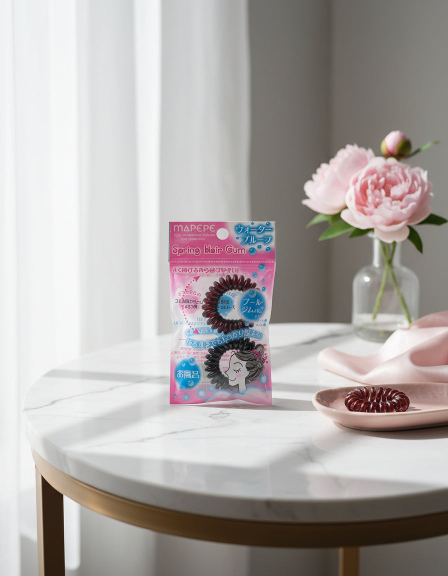 Mapepe Spring Hair Elastic- Unique Bunny