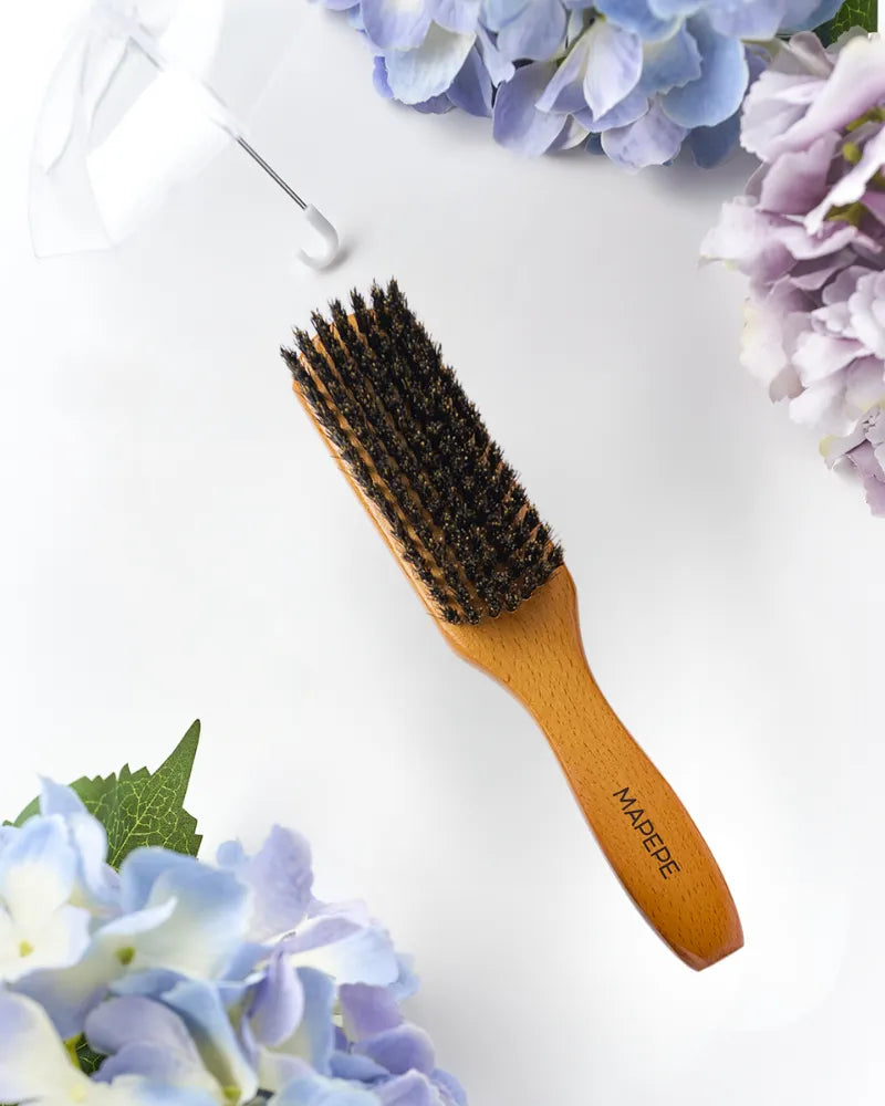 Mapepe Volume Care Natural Bristle Hair Brush - Unique Bunny