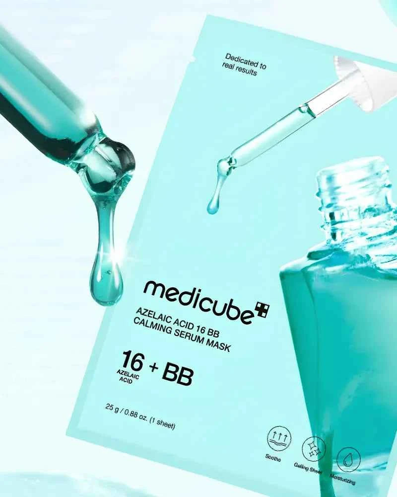 Medicube Azelaic Acid 16 BB Calming Serum Mask - Unique Bunny