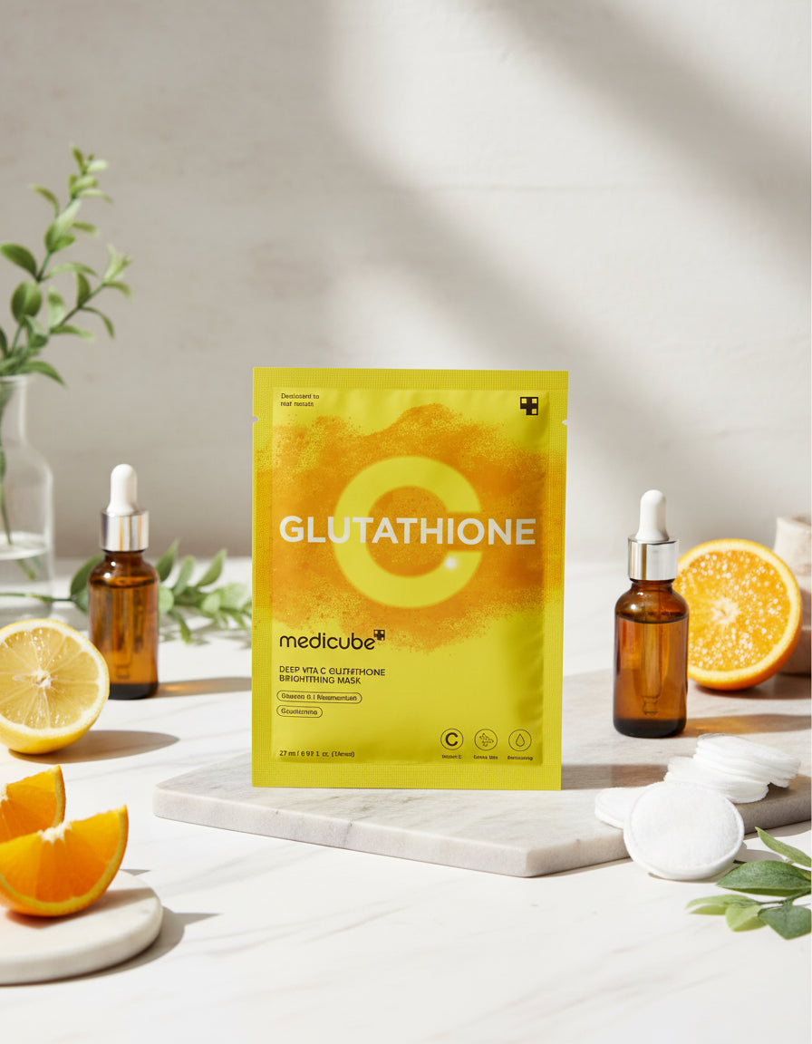 Medicube Deep Vita C Glutathione Brightening Mask - Unique Bunny