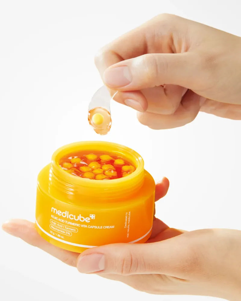  Medicube Kojic Acid Turmeric Vita C Capsule Cream - Unique Bunny