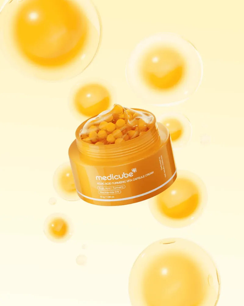  Medicube Kojic Acid Turmeric Vita C Capsule Cream - Unique Bunny