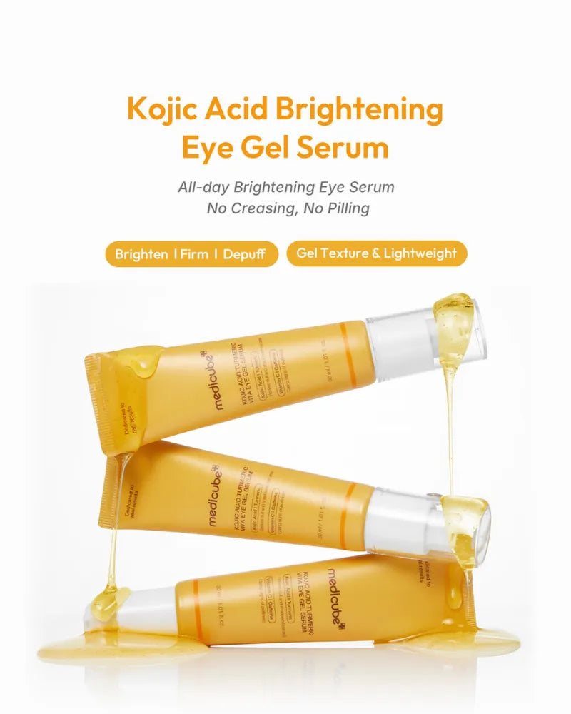 Medicube Kojic Acid Turmeric Vita Eye Gel Serum - Unique Bunny