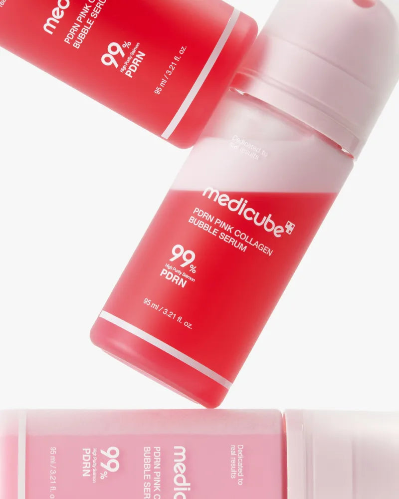 Medicube PDRN Pink Collagen Bubble Serum - Unique Bunny