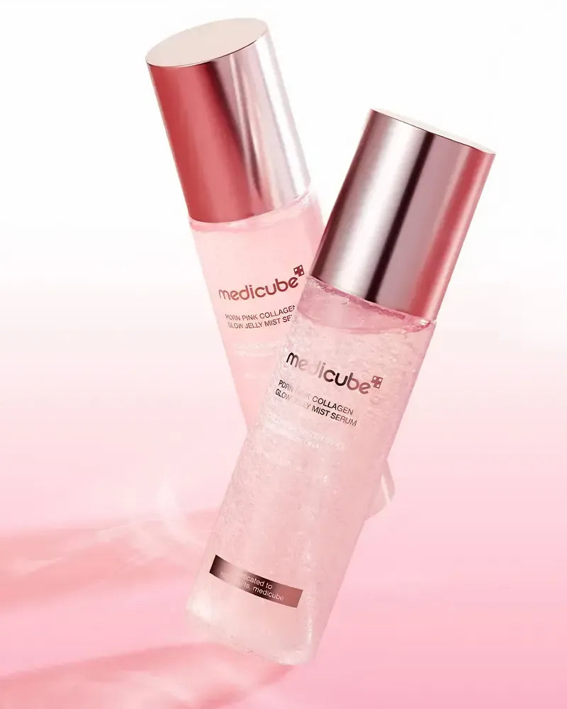 Medicube PDRN Pink Collagen Glow Jelly Mist Serum  - Unique Bunny