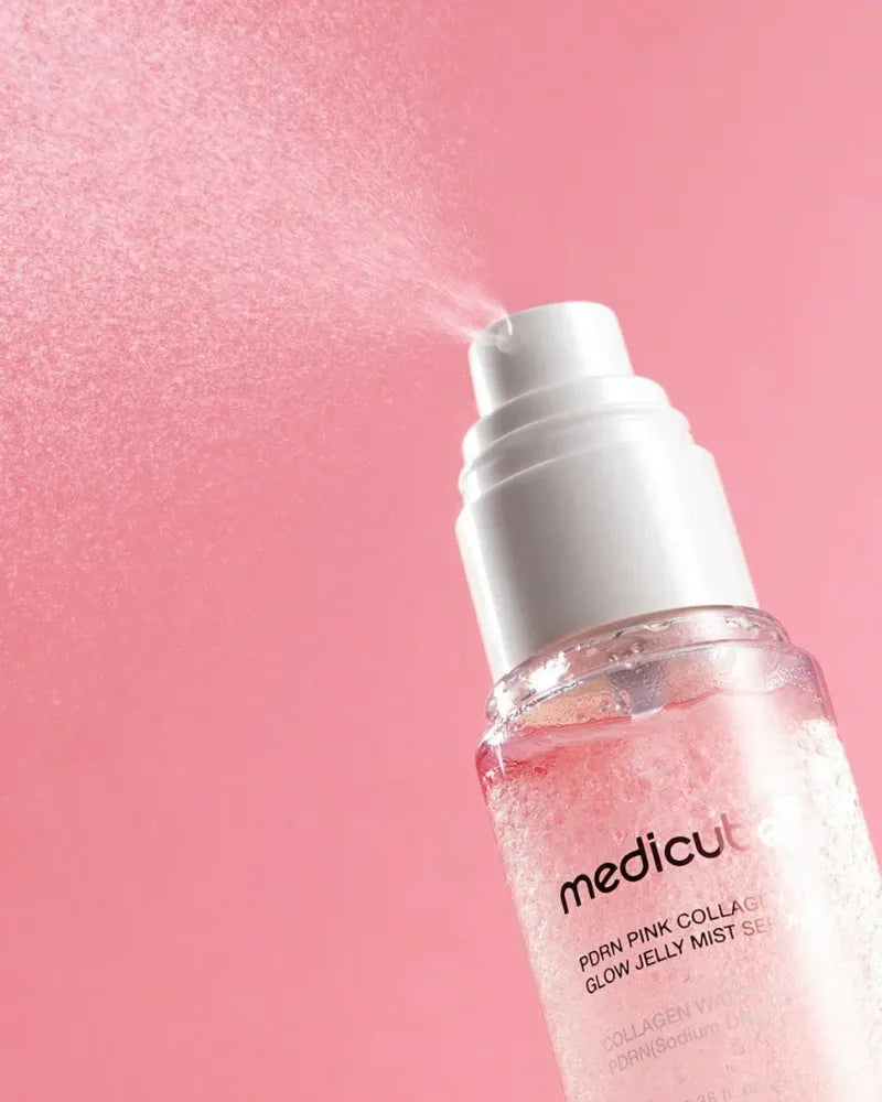 Medicube PDRN Pink Collagen Glow Jelly Mist Serum  - Unique Bunny