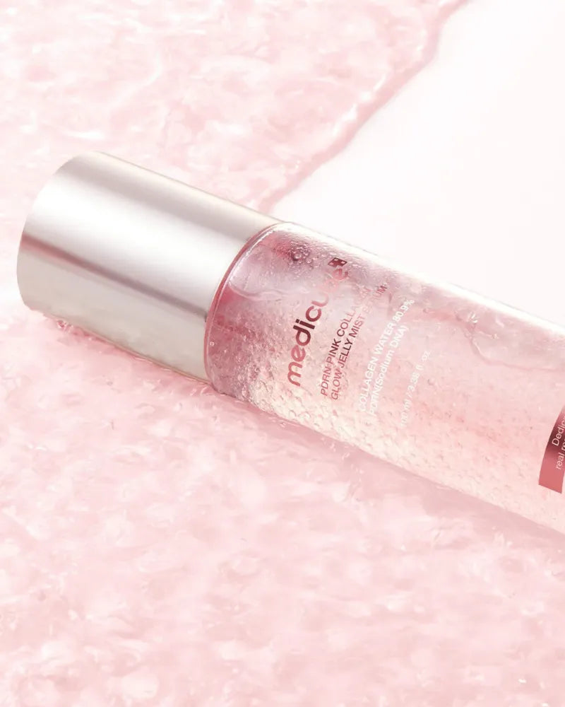 Medicube PDRN Pink Collagen Glow Jelly Mist Serum  - Unique Bunny