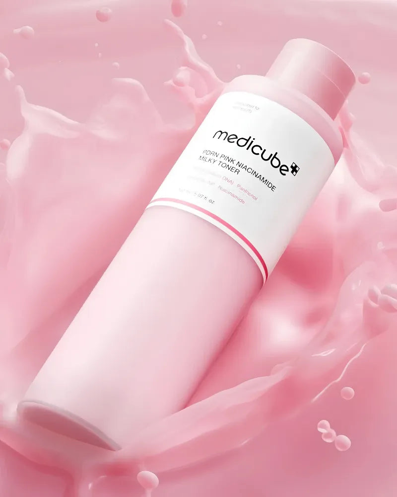 Medicube PDRN Pink Niacinamide Milky Toner - Unique Bunny