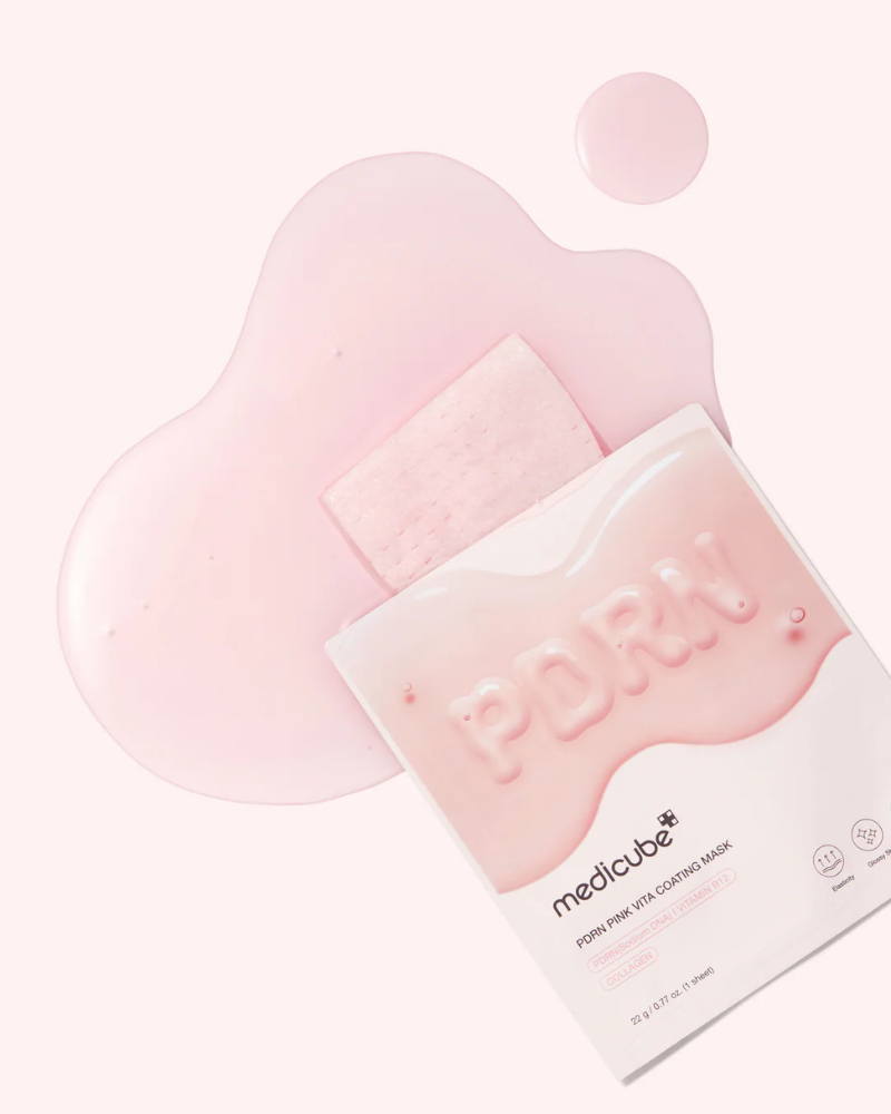 Medicube PDRN Pink Vita Coating Sheet Mask - Unique Bunny