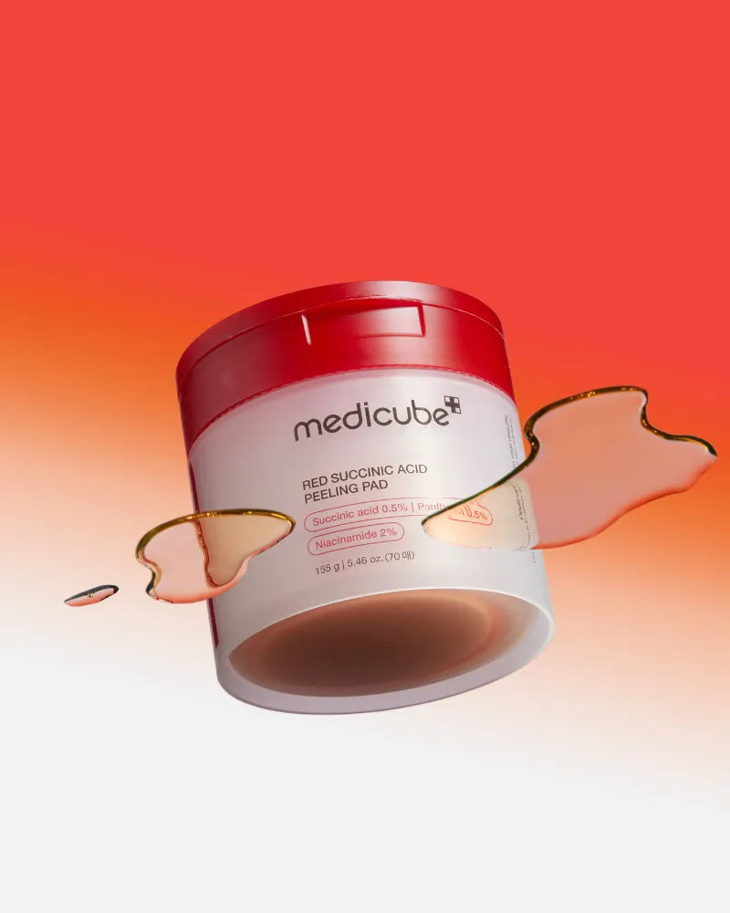 Medicube Red Succinic Acid Peeling Pad - Unique Bunny