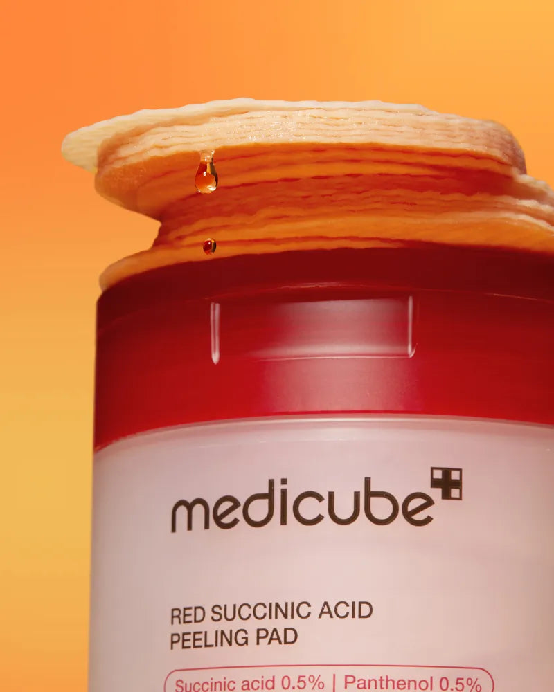 Medicube Red Succinic Acid Peeling Pad - Unique Bunny