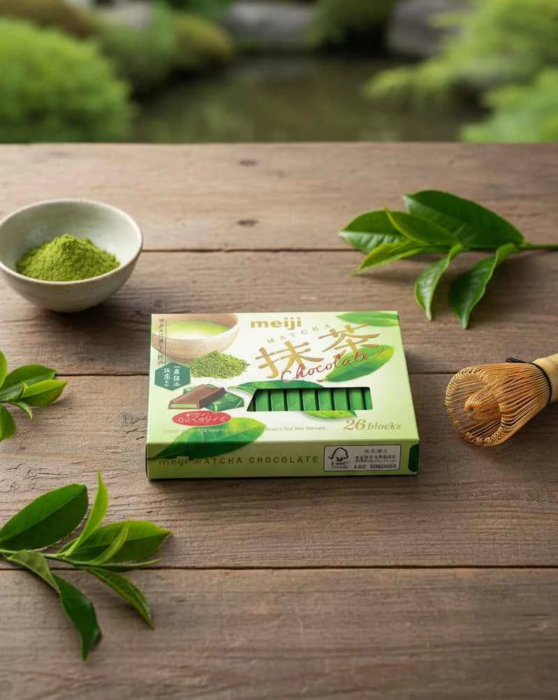 Meiji 26 Matcha Chocolate - Unique Bunny