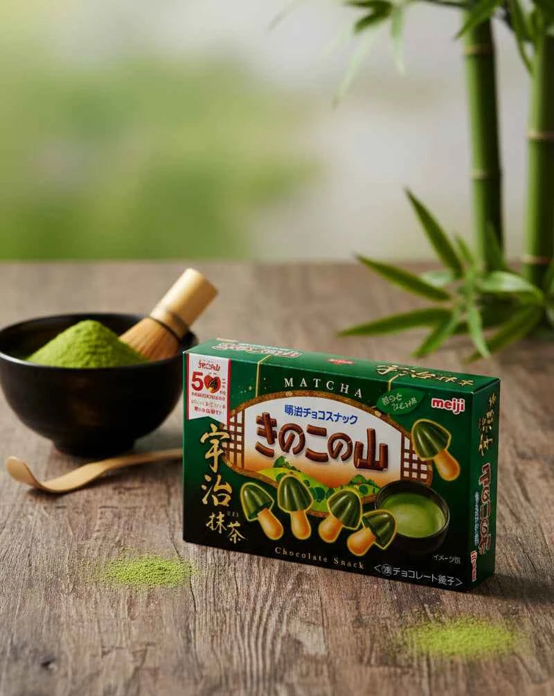 Meiji Kinoko no Yama Chocolate Biscuit