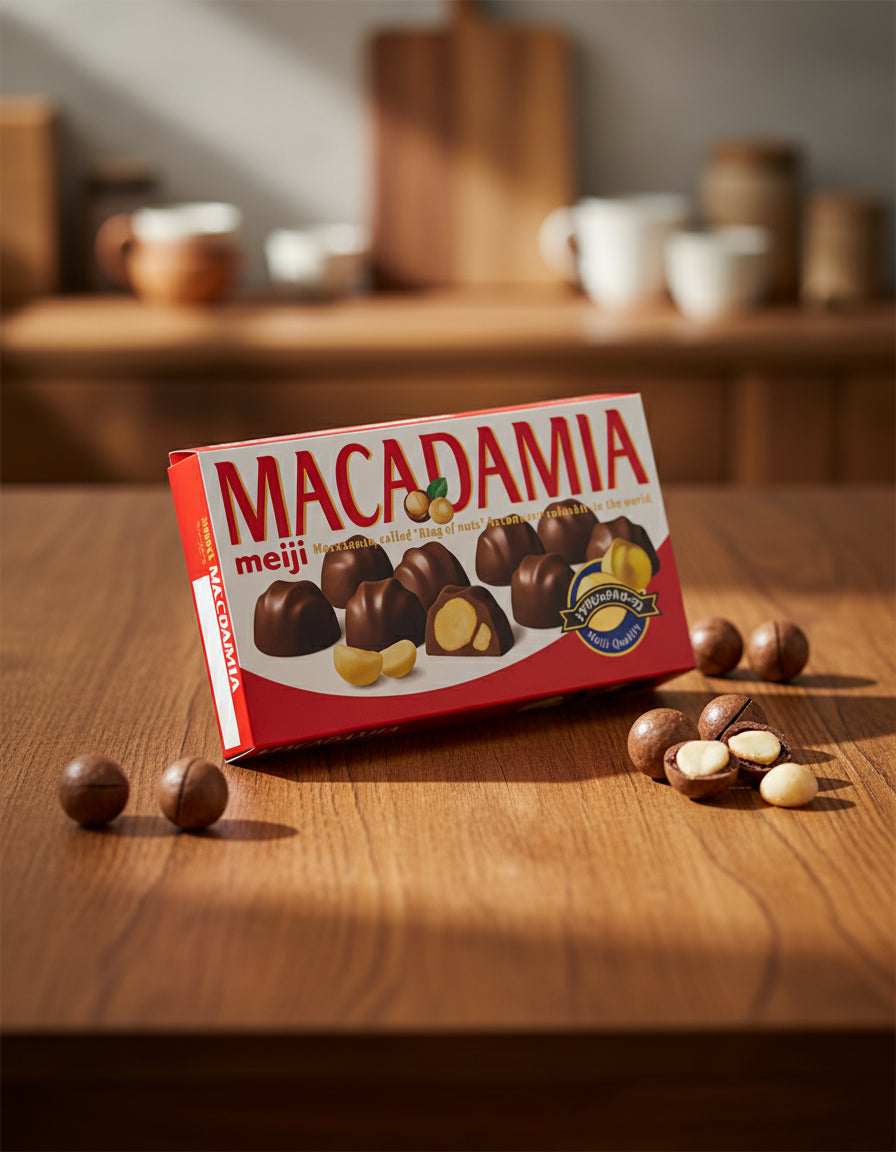 Meiji Macadamia Chocolate - Unique Bunny