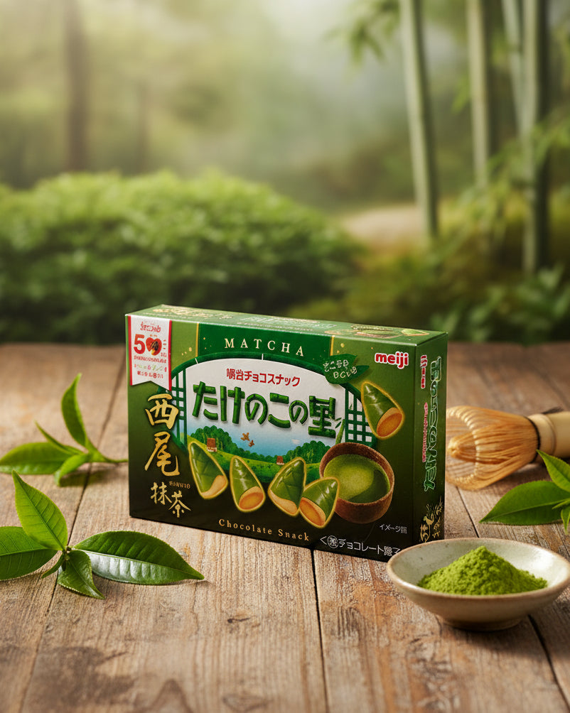 Meiji Takenoko No Sato Chocolate Biscuits - Unique Bunny