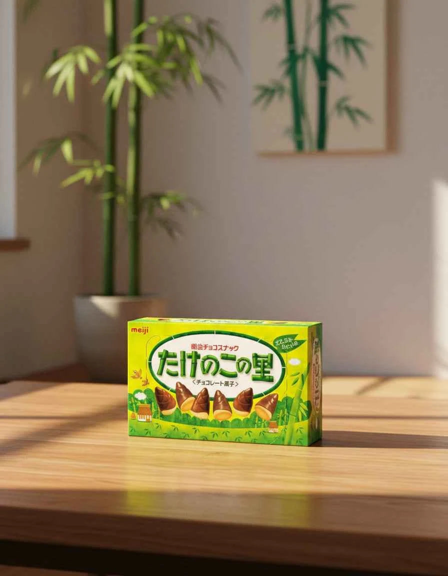 Meiji Takenoko No Sato Chocolate Biscuits