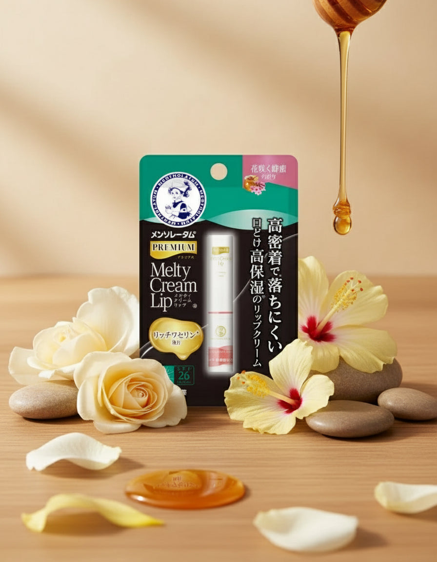 Melty Cream Lip Balm | Blooming Honey - Unique Bunny