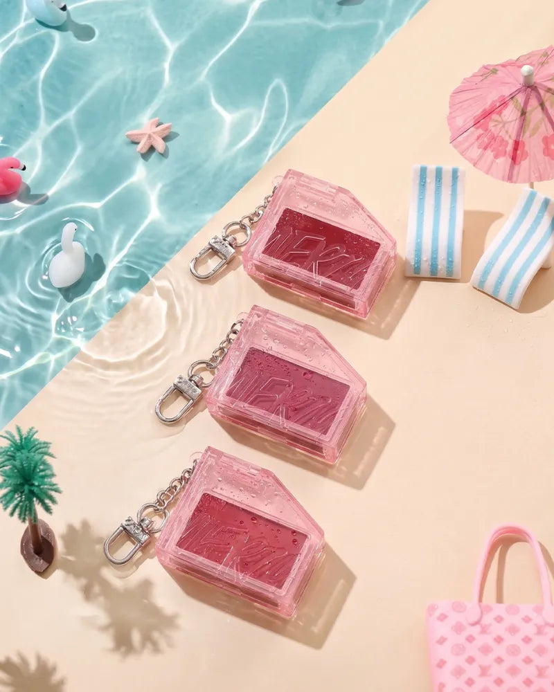 Merzy Let's Wearing Lip & Cheek Keyring - Unique Bunny