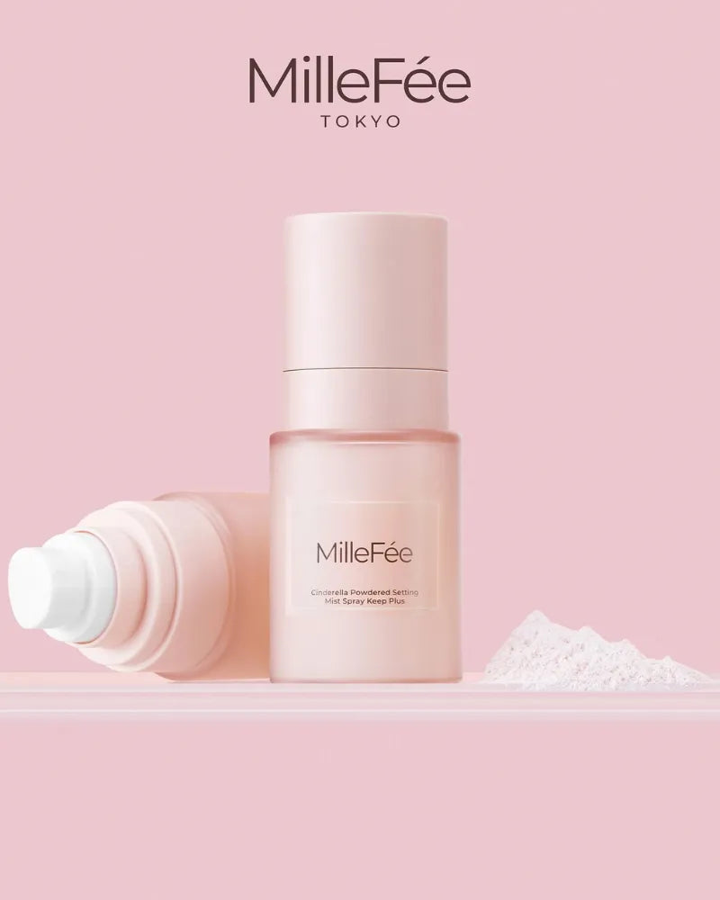 MilleFée Cinderella Powdered Setting Mist Spray Keep Plus - Unique Bunny