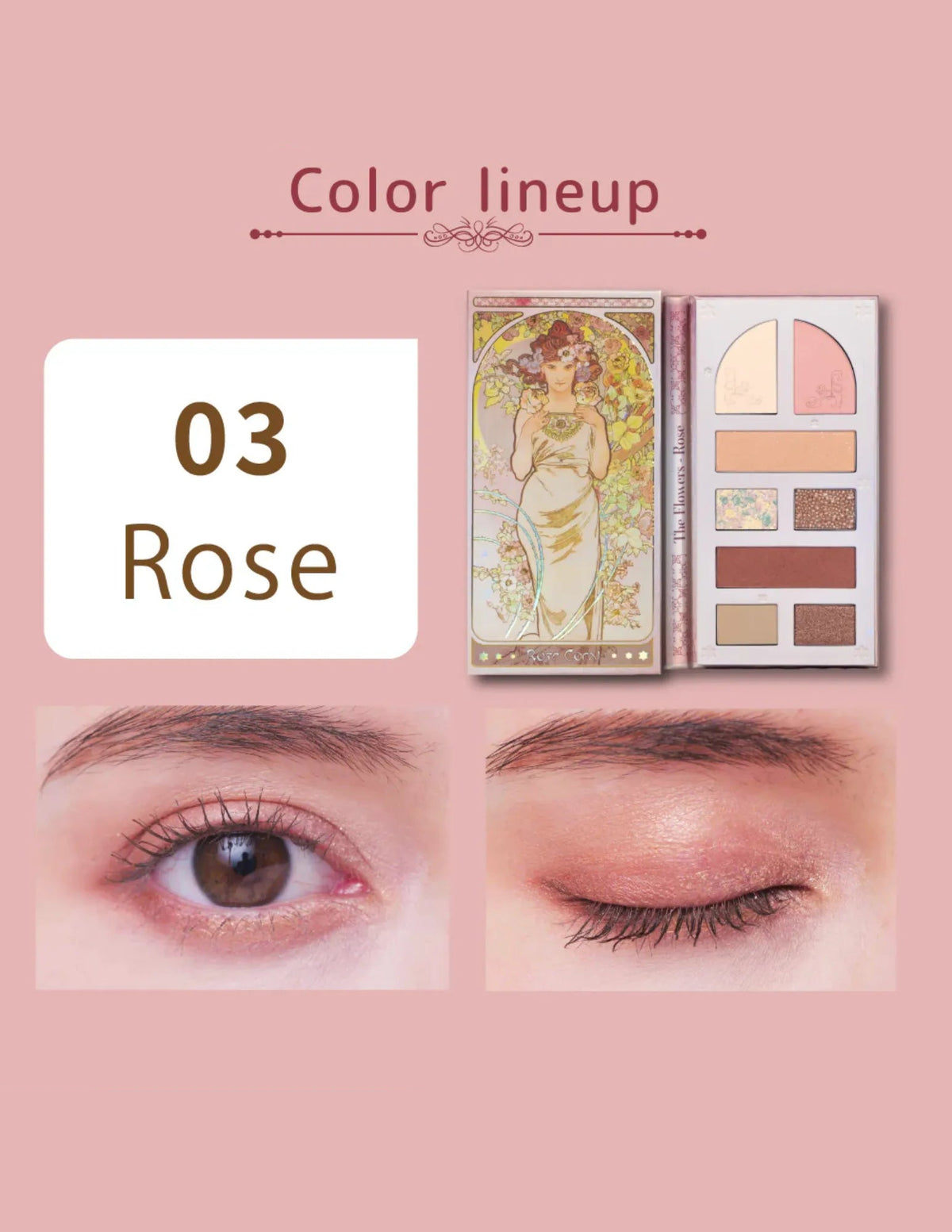 MilleFée Lady Flower Multi-Use Palette - Unique Bunny