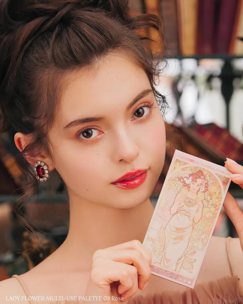 MilleFee Lady Flower Multi-Use Palette - Unique Bunny