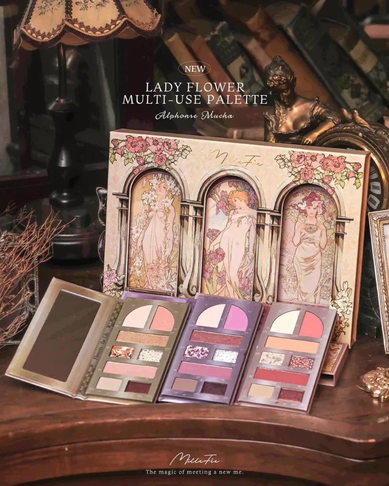 MilleFee Lady Flower Multi-Use Palette - Unique Bunny