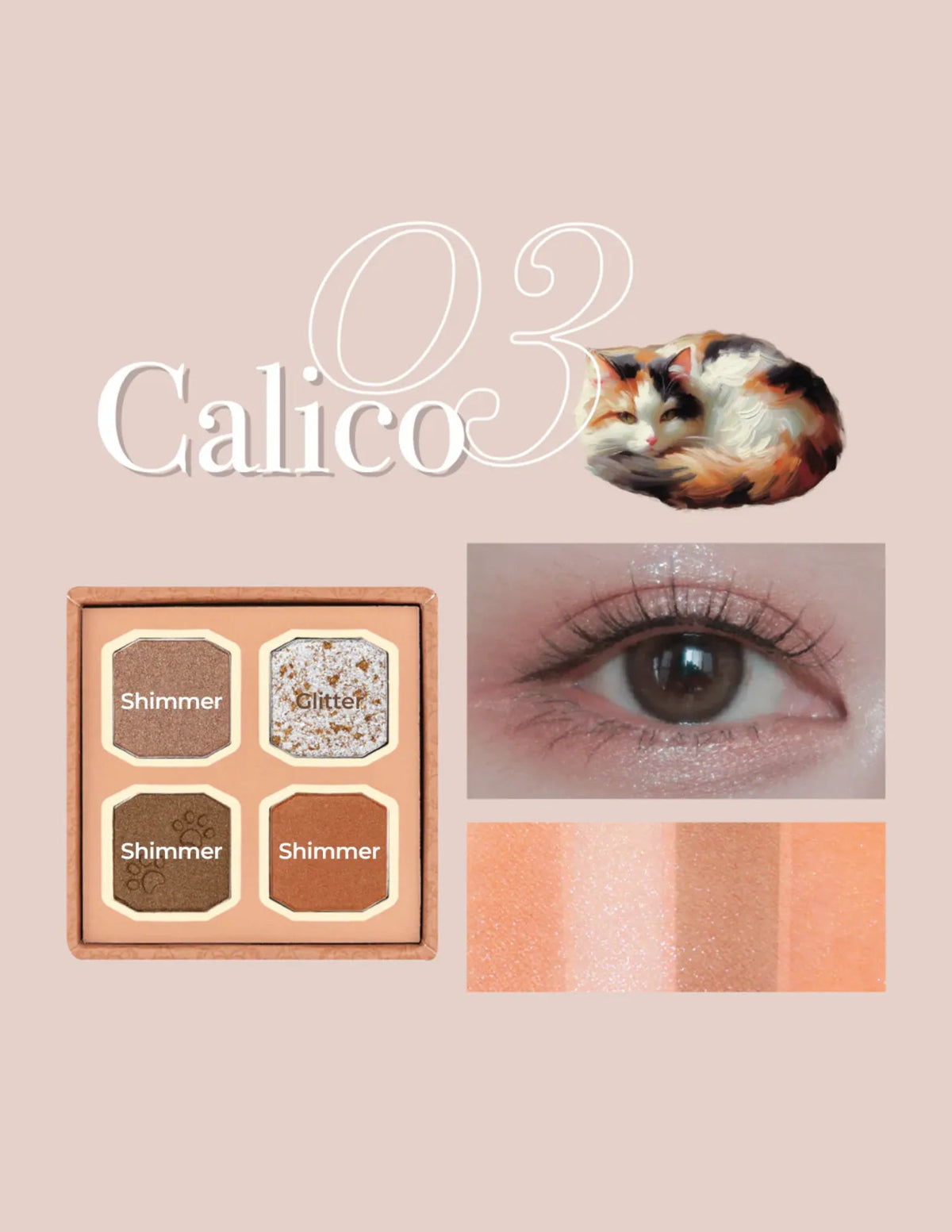MilleFée My Kitty Eyeshadow Palette - Unique Bunny