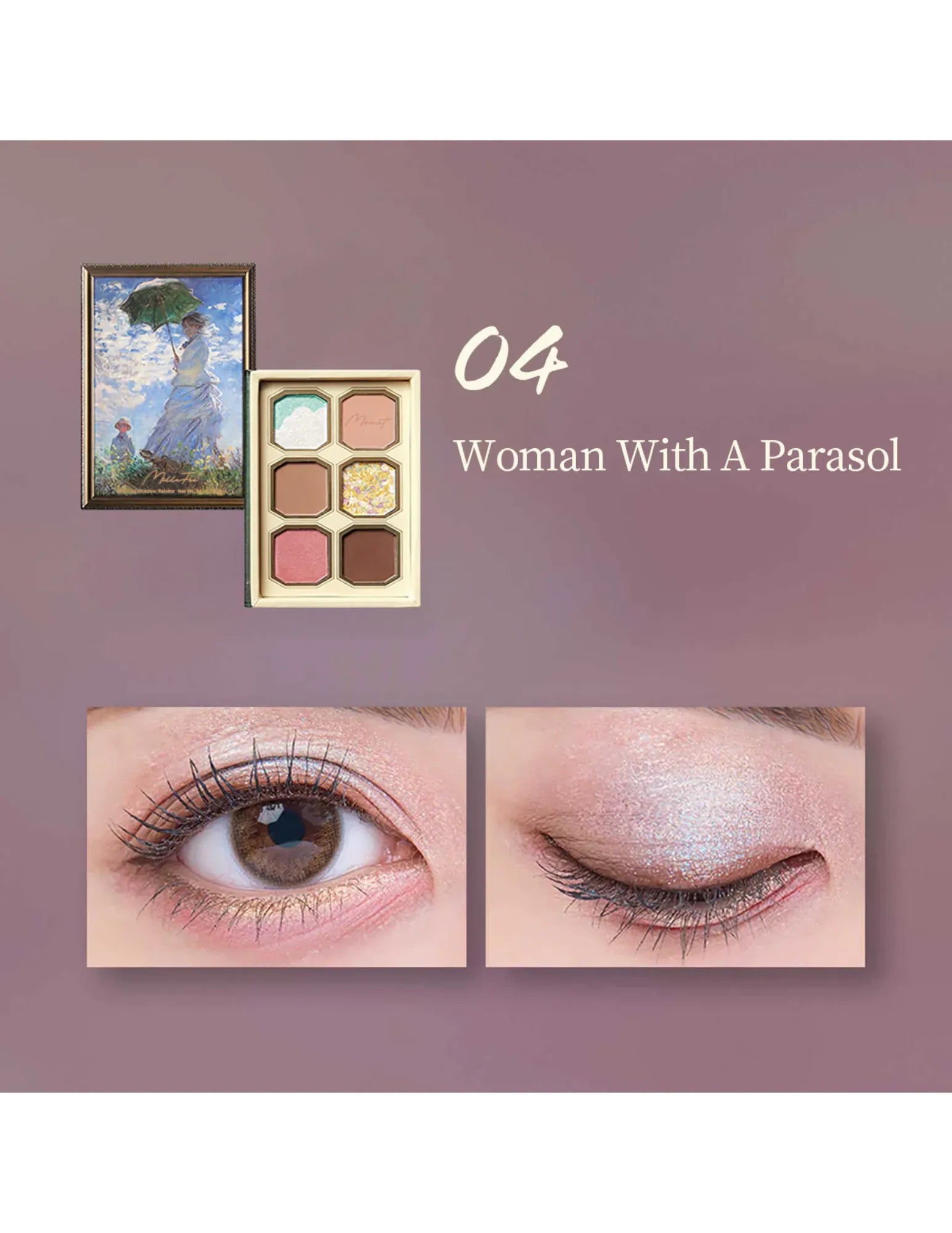 MilleFée Painting Eyeshadow Palette | Claude Monet - Unique Bunny