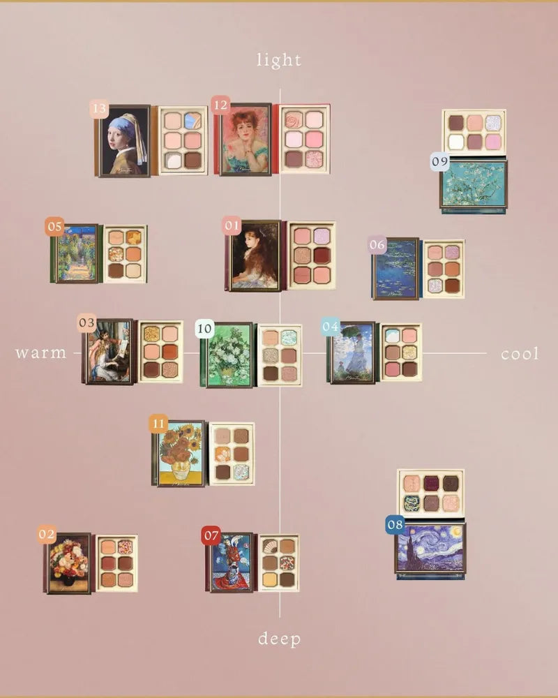 MilleFée Painting Eyeshadow Palette 2024 Series - Unique Bunny