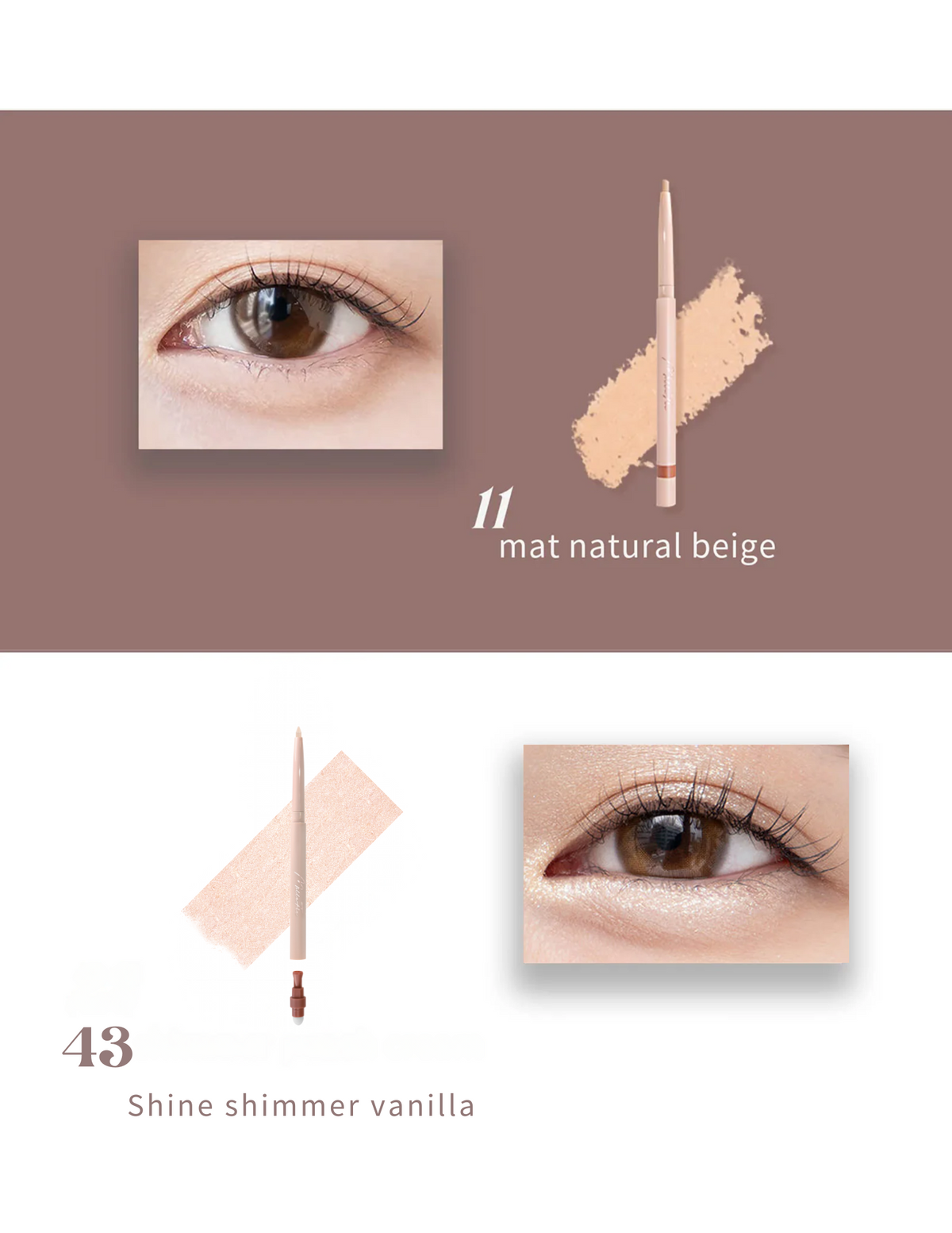 MilleFée Tears Eyebag Pencil - Unique Bunny