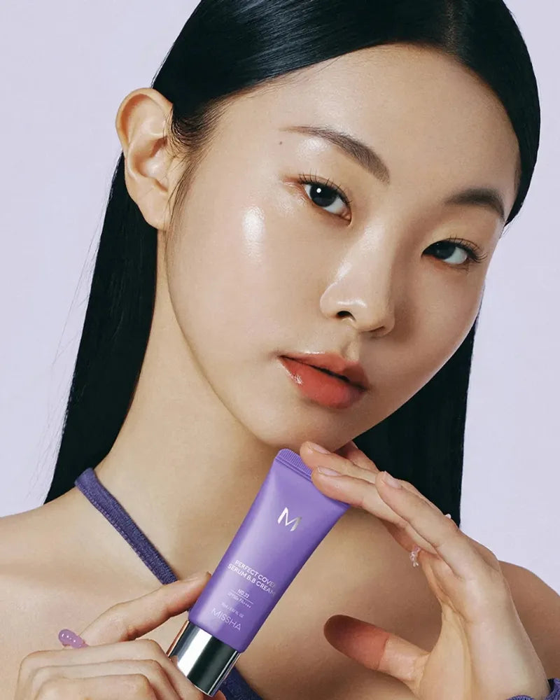 Missha M Perfect Cover Serum BB Cream - Unique Bunny