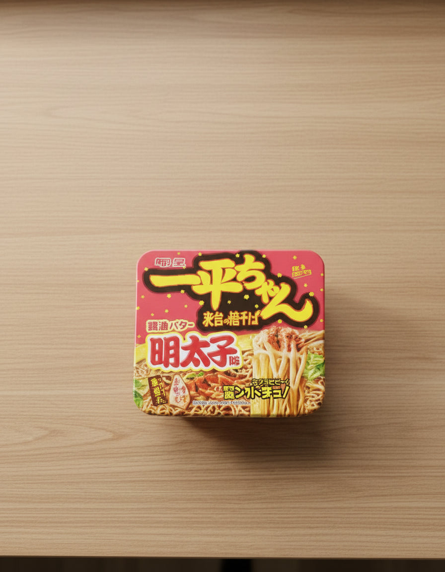 Myojo Ippeichan Soy Sauce Butter Mentaiko Yakisoba - Unique Bunny