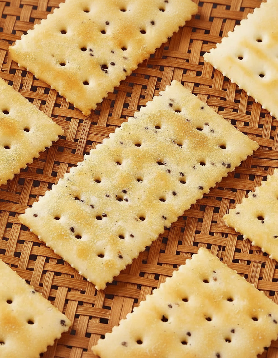 Naziba Black Truffle Ham Soda Crackers - Unique Bunny