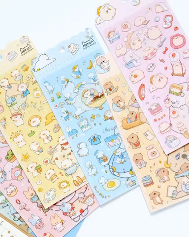 Nekoni Animal Stickers - Unique Bunny
