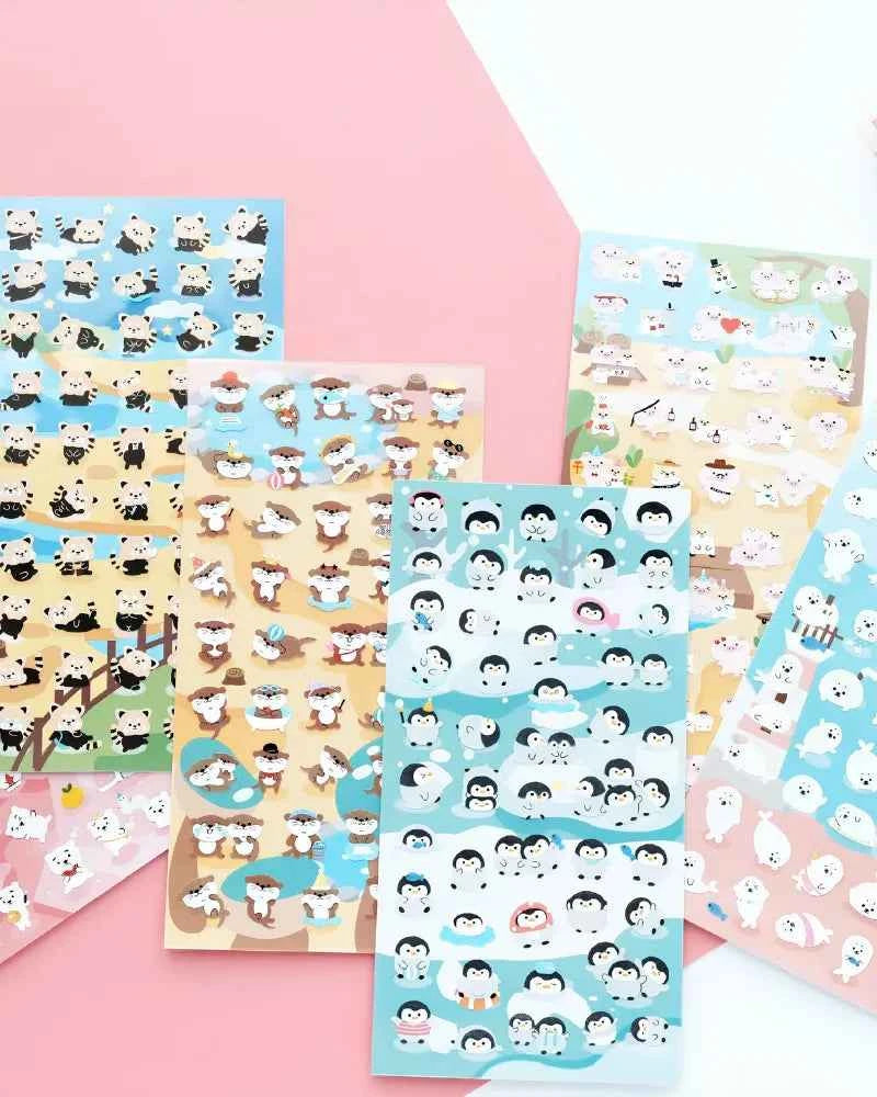 Nekoni Mini Animal Stickers