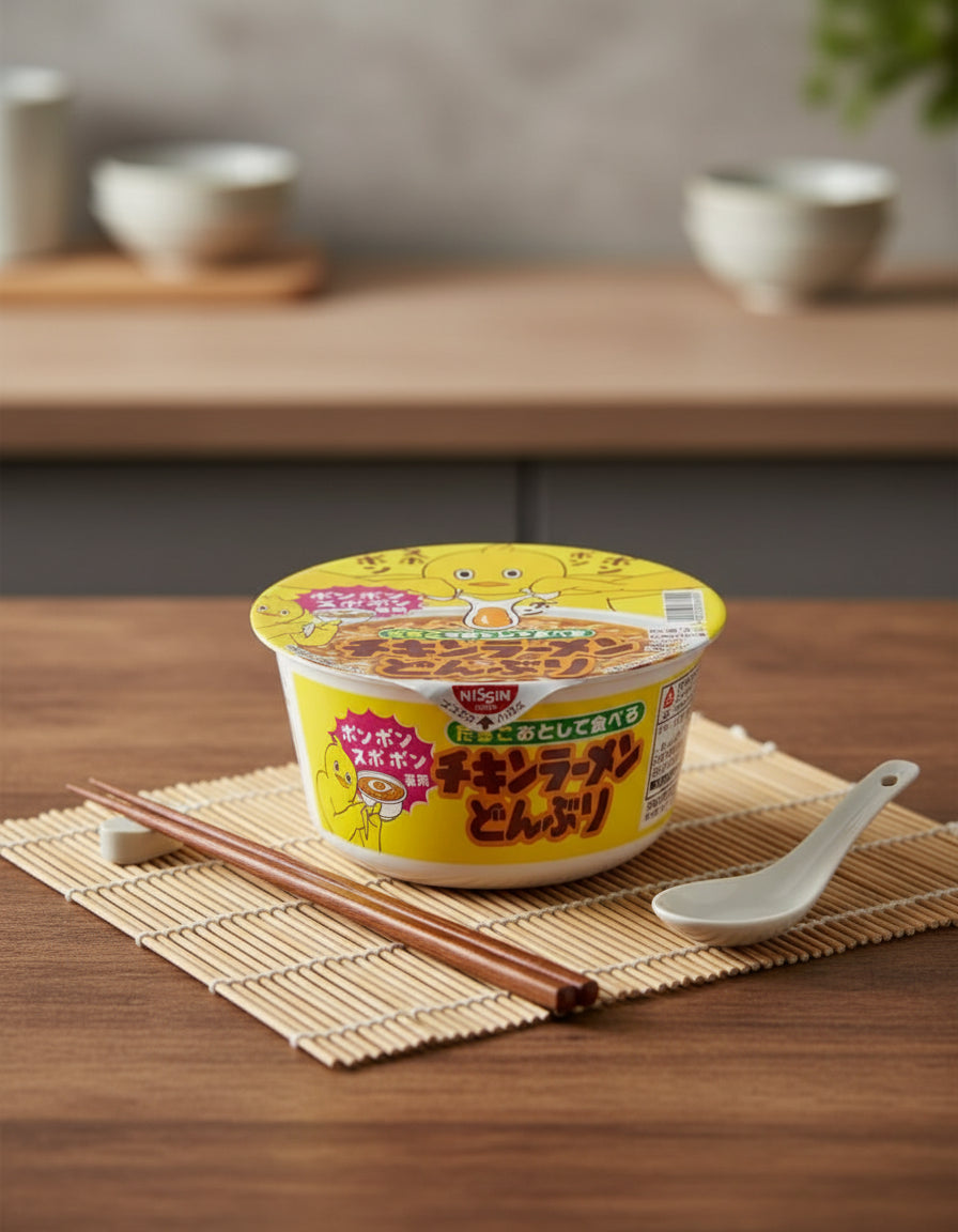 Nissin Chicken Ramen Bowl - Unique Bunny