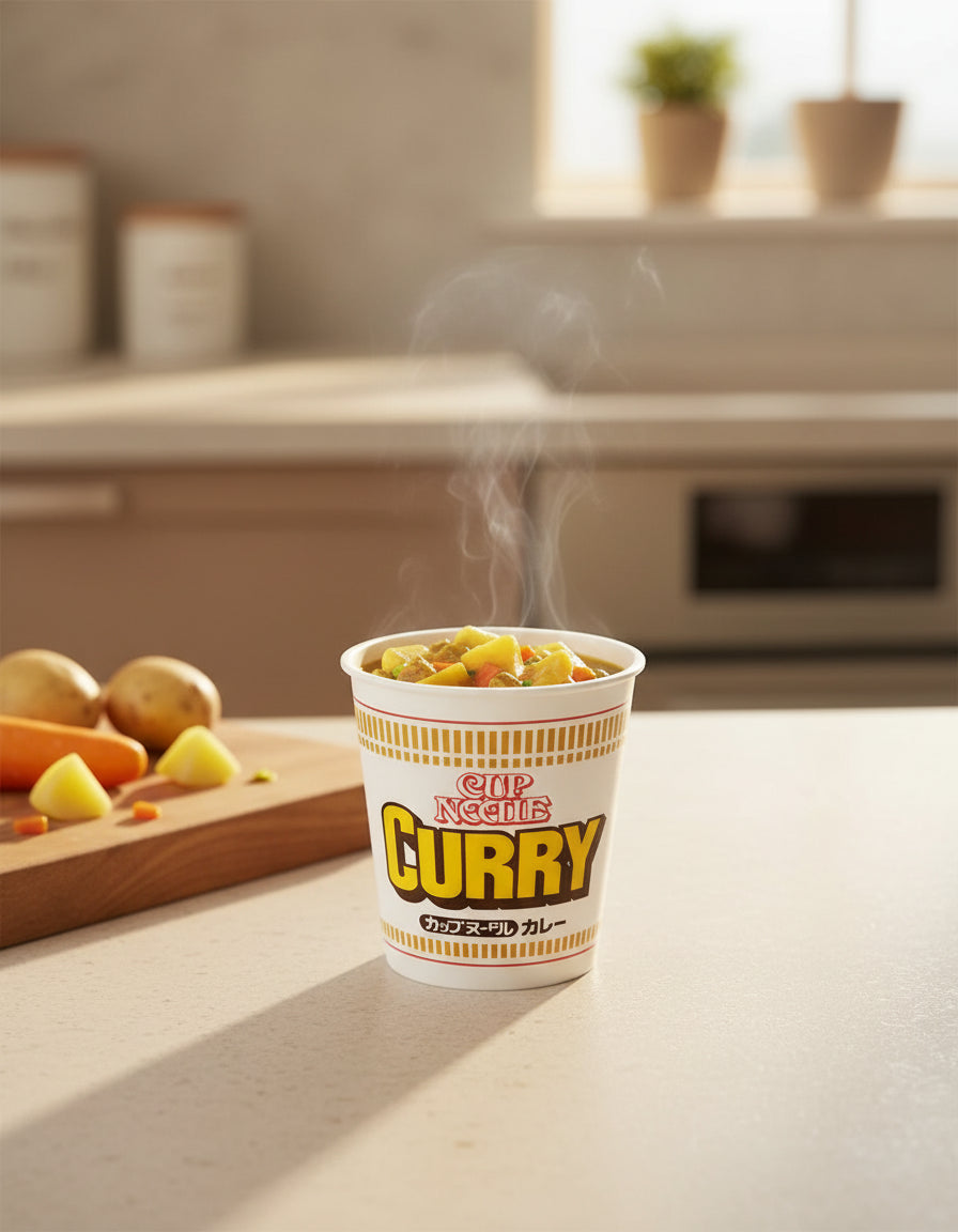 Nissin Curry Cup Noodle - Unique Bunny