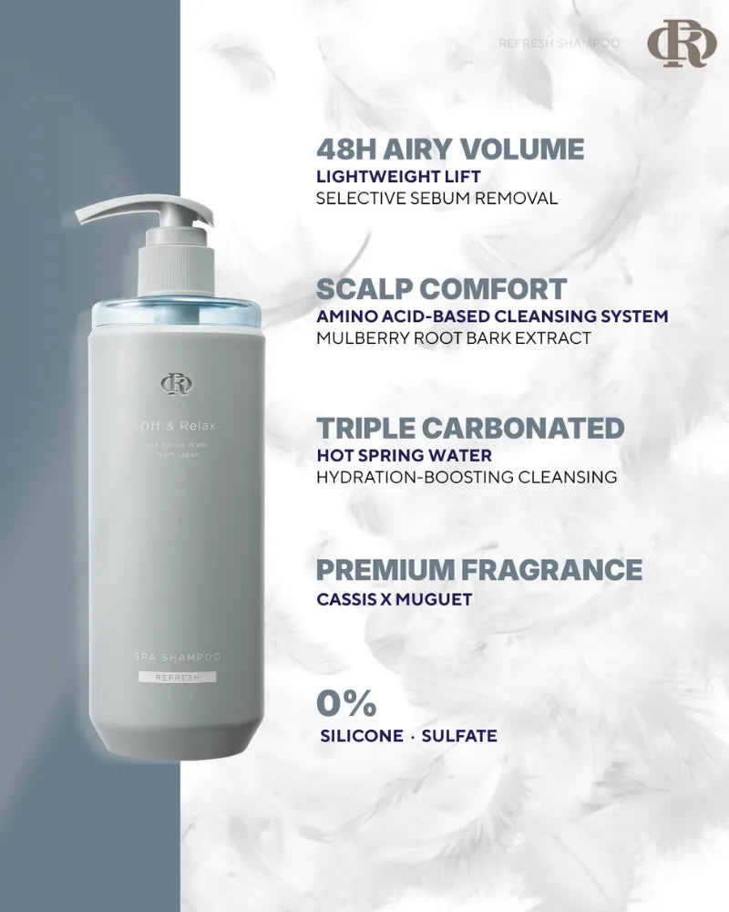 Off & Relax Hot Spring Water Refresh Spa Shampoo - Unique Bunny