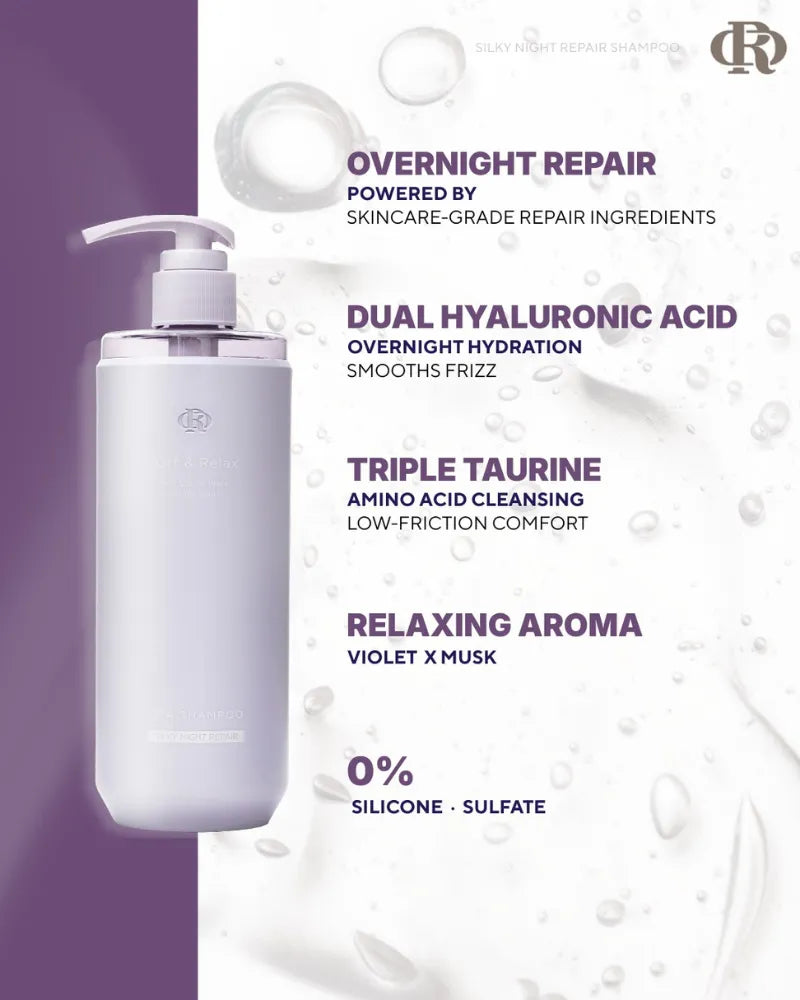 Off & Relax Hot Spring Water Spa Shampoo Silky Night Repair - Unique Bunny