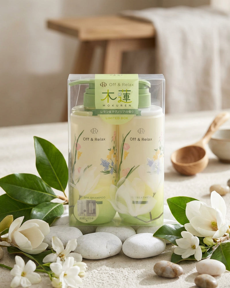 Off & Relax Magnolia Set | Limited Edition - Unique Bunny