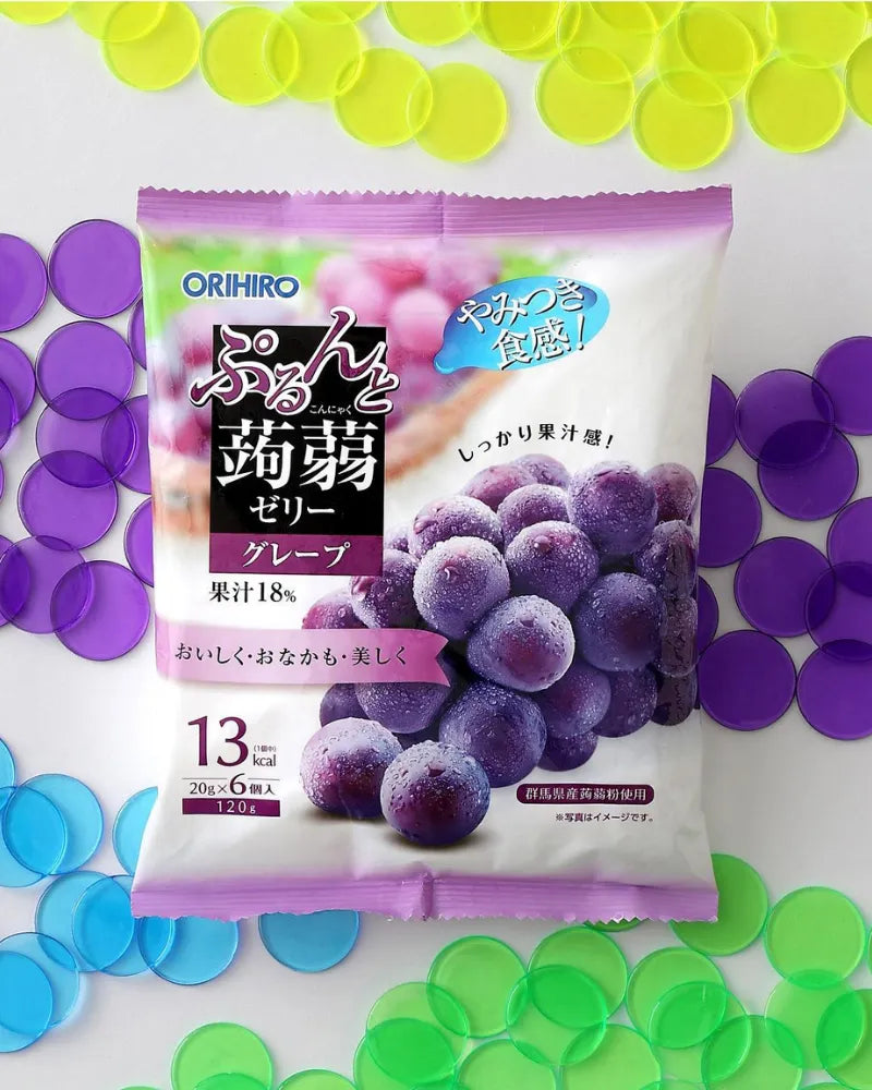 Orihiro Grape Konjac Jelly - Unique Bunny