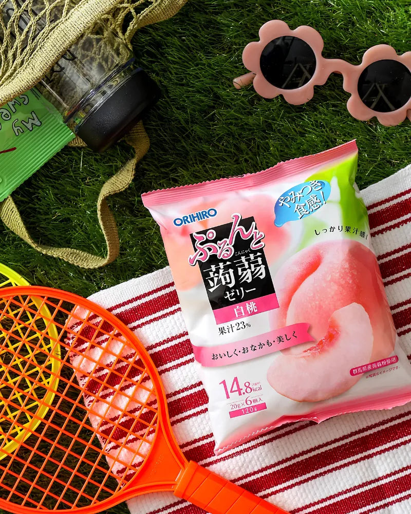 Orihiro Peach Konjac Jelly - Unique Bunny