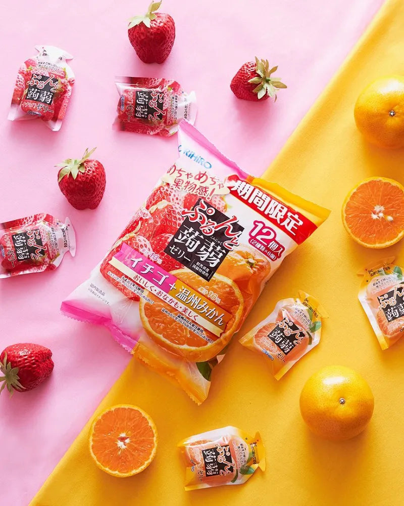 Orihiro Strawberry & Orange Jelly - Unique Bunny